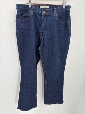 Levi’s‎ 559 Relaxed Bootcut Jeans Dark Wash Stretch Women’s 12 Short Y2K 2008